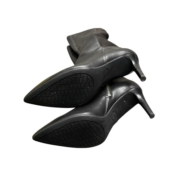 Michael Kors Leather Point Toe Knee High Boots - Picture 9 of 9